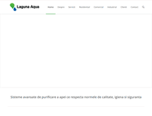 Tablet Screenshot of laguna-aqua.ro